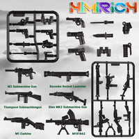 Himirich U.S. WW2 military weapons pack for mini figures in black ABS plastic - view 35