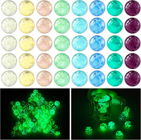 48 Pieces Marbles Glow in The Dark for Kids - 0.55 Inch