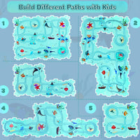 Plastic Floor Puzzles for Kids Ages 3-5 - Ocean - image 4