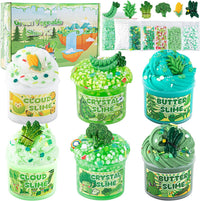 6-Pack Pink Slime Kit for Girls - Vegetable