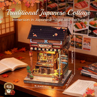 Cutefun Book Nook Kit - DIY Miniature Dollhouse Kit for Adults and Teens – Fun for Kids & Family - Izakaya Shop - image 2