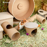 Niteangel Creative & Composable Hamster Tunnel: Edible Water Hyacinth - Whole Tunnel Set - Raw - image 4