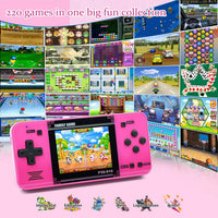 Handheld Game for Kids -Preloaded 220 Retro Video Games - Pink - image 2