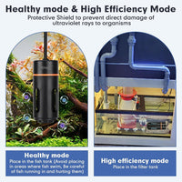 hygger Aquarium U-V Light with Timer - 5W for 13-40 Gallon - image 2