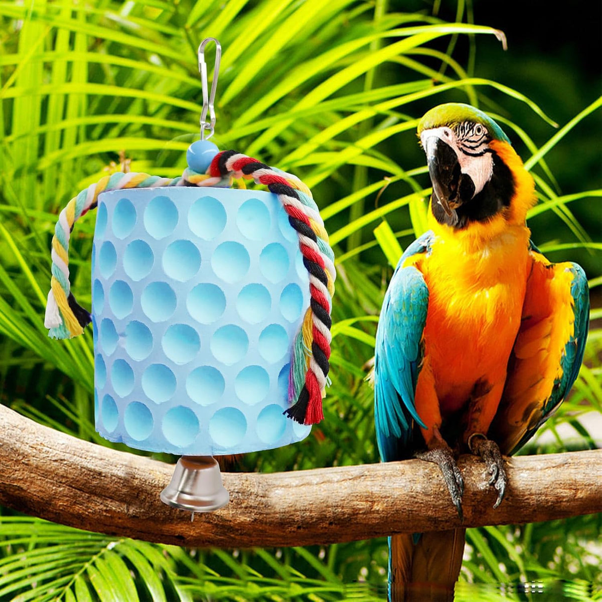Extra Large Bird Chewing Toy - Blue - image 3