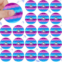 Sotiff 24 baseball fidget spinners, mini acrylic spinners with baseball print - view 9