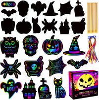MGparty Halloween Crafts for Kids - 48PCS