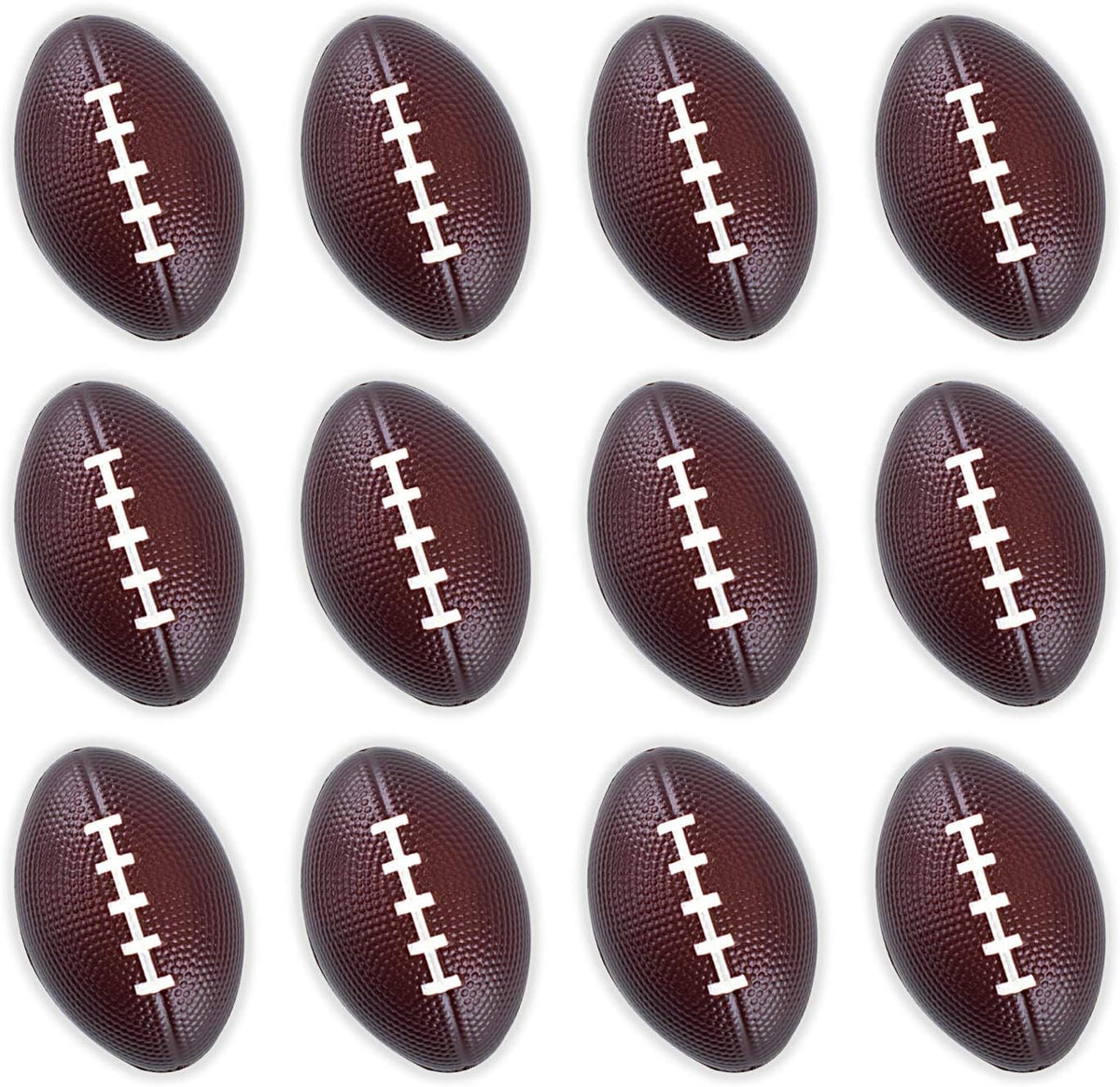 Super Z Outlet 12 pack of mini foam sports balls in soccer style - view 4