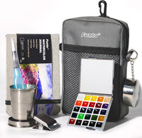 Funto Mini Watercolor Paint Set - 24-Color Mirrorlike Set