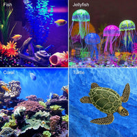 7.5" Color Changing LED Fish Tank Aquarium Submersible Light - image 2