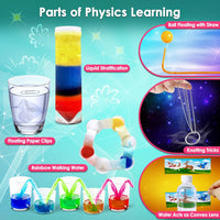 UNGLINGA 40+ Experiments Science Kit for Kids Chemistry Set STEM Toy – Fun for Kids & Family - 50+ experiments kit - image 3