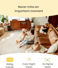 Furbo 360° Dog Camera [Core Features, No Ongoing Cost] – Essentials for Dogs - No Subscription Required / Mini Non-rotating Camera - image 3
