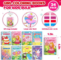 ZMLM 24 Pack Coloring Books - Girl - image 3