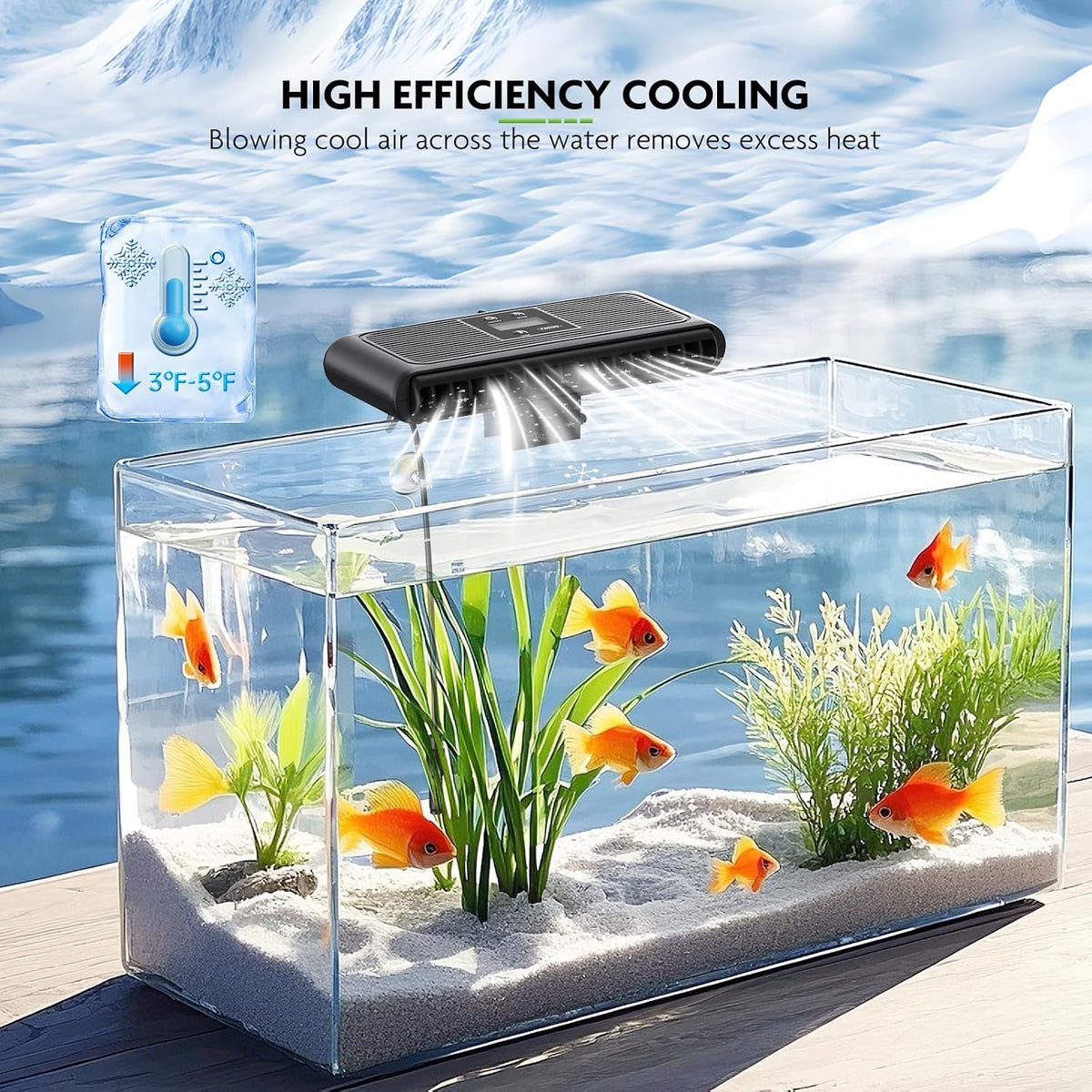 PAIZOO Aquarium Chiller Fan - image 2
