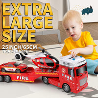 Dwi Dowellin Toddler Boy Toys for 3 4 5 6 Year Old - Fire Truck - image 3