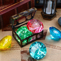 MARFOREVER Extra Large Diving Gem Pool Toys 60MM Extra Big Colorful - Huge Boho Gems - image 4