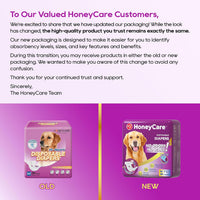 HONEY CARE All-Absorb Disposable Female Dog Diapers Small Size - Medium (Pack of 1) - image 2