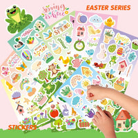 DUJAA 640-piece fall stickers for kids with pumpkins, leaves and scarecrows - view 40