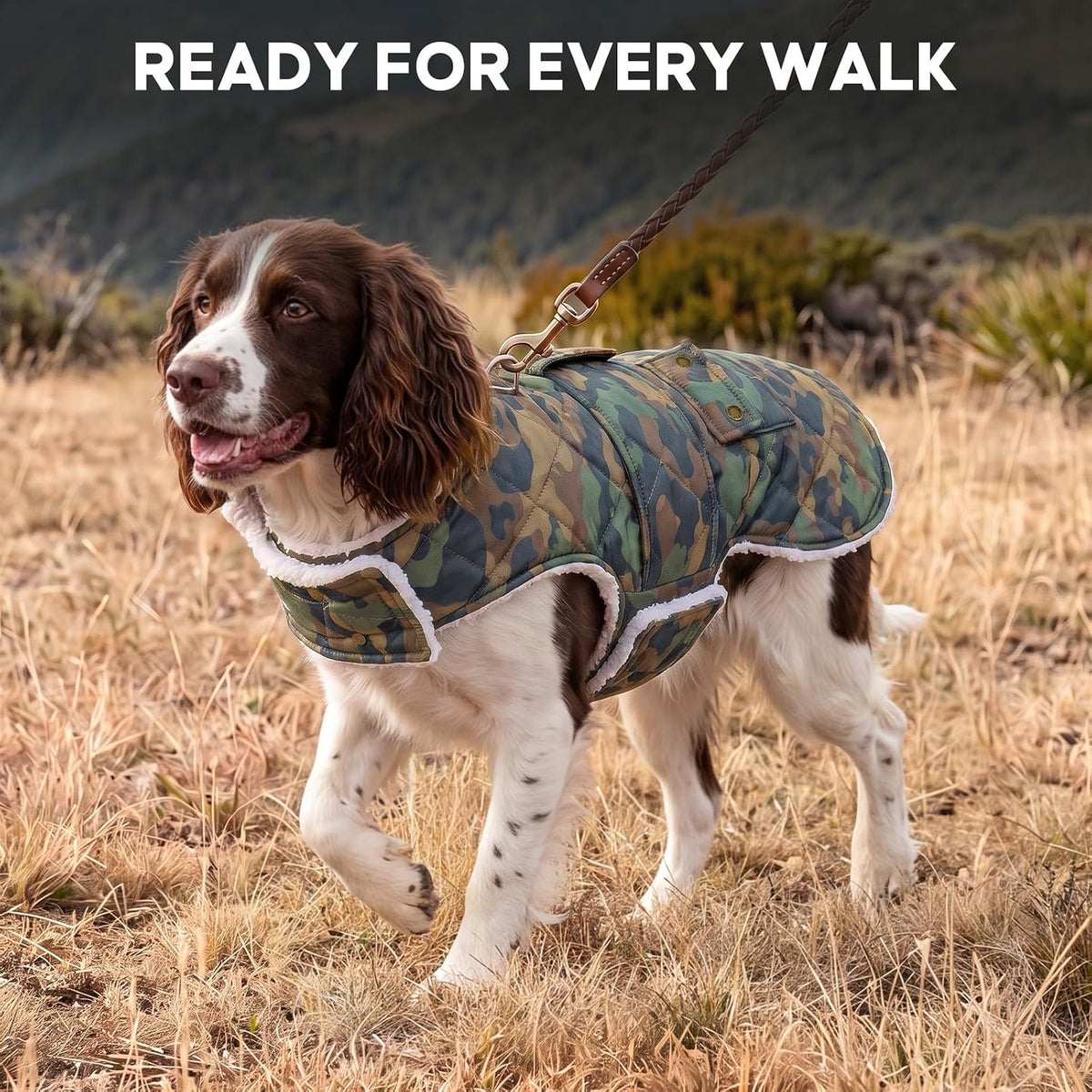 KYEESE Waterproof & Windproof Dog Coat for Small Dogs Puffer Jacket – Essentials for Dogs - XX-Large / Camouflage - image 2