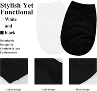2 Pack Solid Color Dog Shirts, Lightweight, Quick Dry - Black,White / M (16'' Chest) - image 2