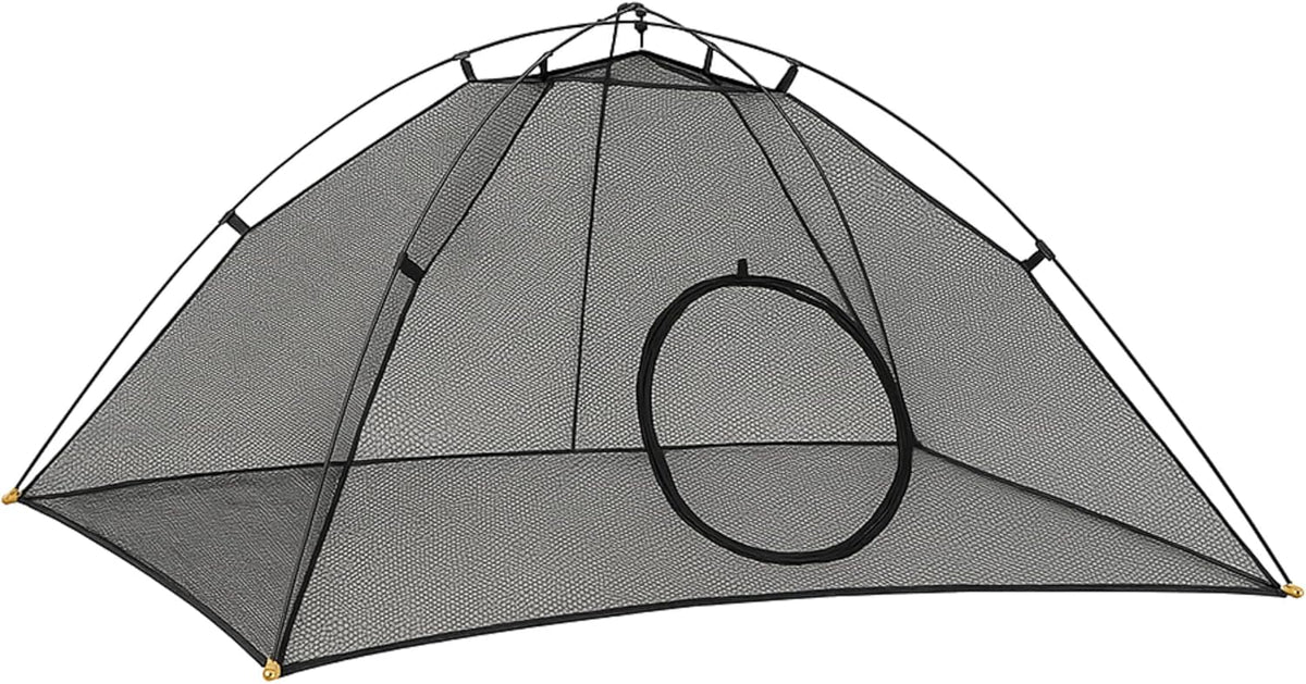 Cat Tent, Large Portable Playhouse for Outdoors and Indoors – Essentials for Cats - Happy Habitat Cat Tent