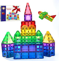 Magnetic Tiles Kids Magnetic Blocks 32PCS Building Sets for Kids Ages - 100pcs Magnetic Tiles