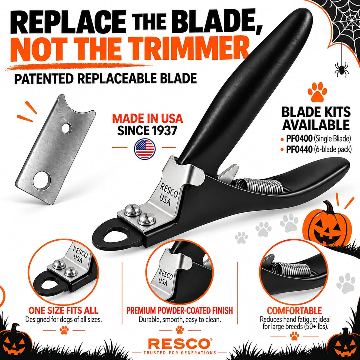 Guillotine Style Dog Nail Clippers for Large Dogs and Cats - Universal / Nail Clipper - image 4