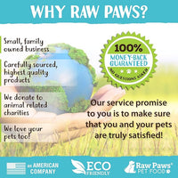 Raw Paws Freeze-Dried Chicken Necks for Dogs & Cats (4-Ounce) - Made in USA - Raw Freeze Dried Dog Treats - Chicken Necks for Cats - Single Ingredient Chews