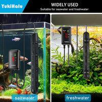 YukiHalu Aquarium Heater 50/100/200/300/500W with Protective Case - 100W - image 2