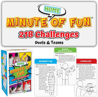 Funwares Minute of Fun Christmas Edition card game with 218 holiday challenges - view 2