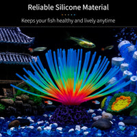 Uniclife Aquarium Imitative Rainbow Sea Urchin Ball Artificial - Blue Sea Urchin - image 3