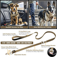 Tactical Dog Harness and Leash Set with 10 Patches for Large Dogs – Essentials for Dogs - Small / Desert Camo - image 4