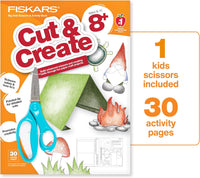 Fiskars Toddler Activity Book with Safety Scissors