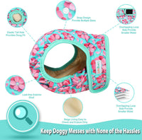 Langsprit Washable Female Dog Diapers - X-Large / Spring Flowers - image 3
