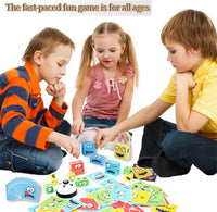Wooden Face Changing Magic Cube Game with Bell - image 3