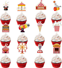 Adecortalk fall cupcake toppers, 48 glitter pumpkin, leaf and turkey picks in 8 designs - view 3