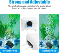AQUANEAT Aquarium Air Pump for 20-210 Gallon Tank - 150-210 Gallons - image 3