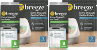 Purina Tidy Cats Breeze Cat Litter Extra Strength Refill Bundle – Daily Care for Cats - 8.18 Pound (Pack of 2)