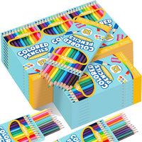 Toidgy 480 count bulk colored pencils in 40 boxed packs of 12 colors