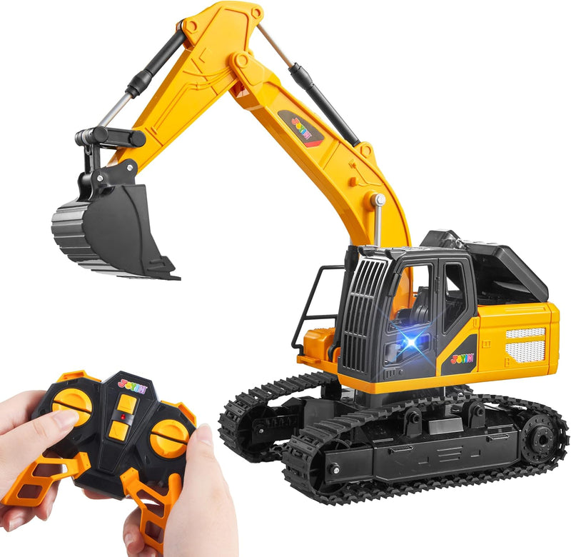 JOYIN Remote Control Excavator Toys for Boys