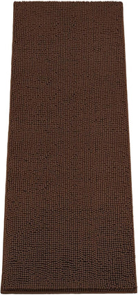 Absorbent Dog Door Mat for Muddy Paws - 60"L x 24"W x 1" Th / Brown