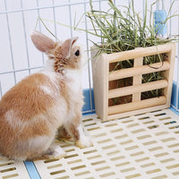Bunny Hay Rack Guinea Pig Hay Feeder Chinchilla Hay Holder Rabbit - image 4
