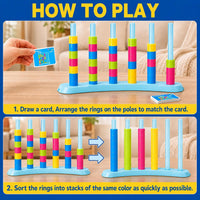 2 Pack Color Matching Challenge Game - Mixed Color / XL- 1 Pack - image 3