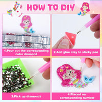 Labeol Diamond Art Kits for kids 5D Diamond Creat Your Own GEM - Dream - image 4