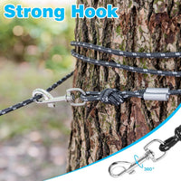 Reflective Cat Leash, Escape Proof Durable Walking Leads - 30ft / Black - image 3