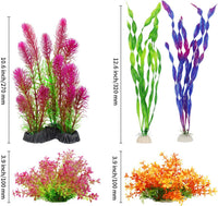 MyLifeUNIT Artificial Aquarium Plants - Red - image 4