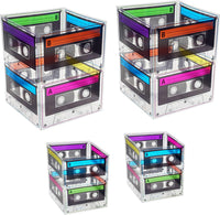 4E's Novelty Cassette Tape Bucket Centerpiece 80s Party Supplies - 8 - image 4