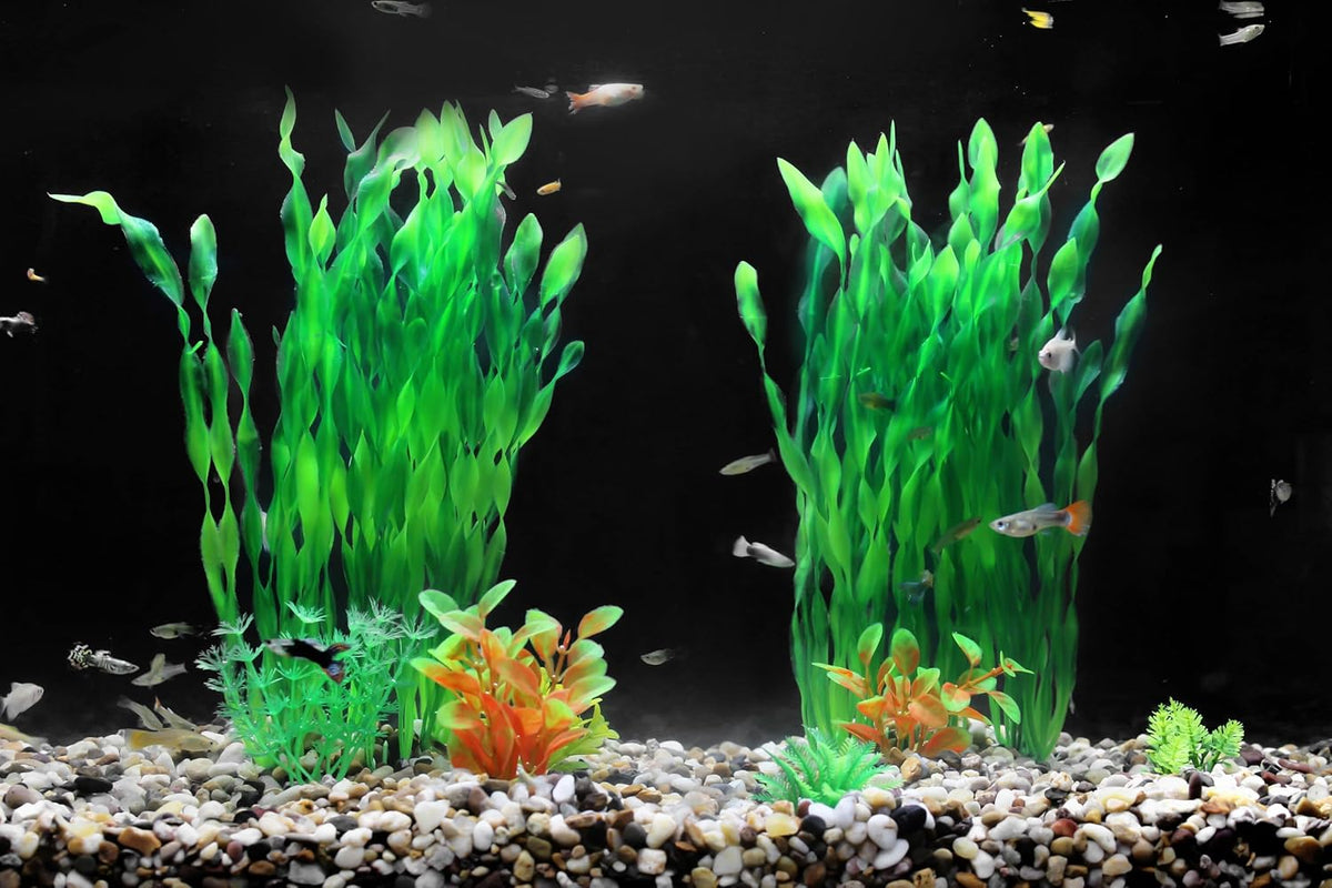 AQUANEAT Fish Tank Artificial Plants - 11.75inch - image 2