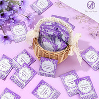Tondiamo 200 Pcs Feminine Wet Wipes for Women Individually Wrapped Flushable Wipes Travel Size Soothing Personal Wipe Cleansing Natural Ingredients for Feminine Daily Use(Lavender)