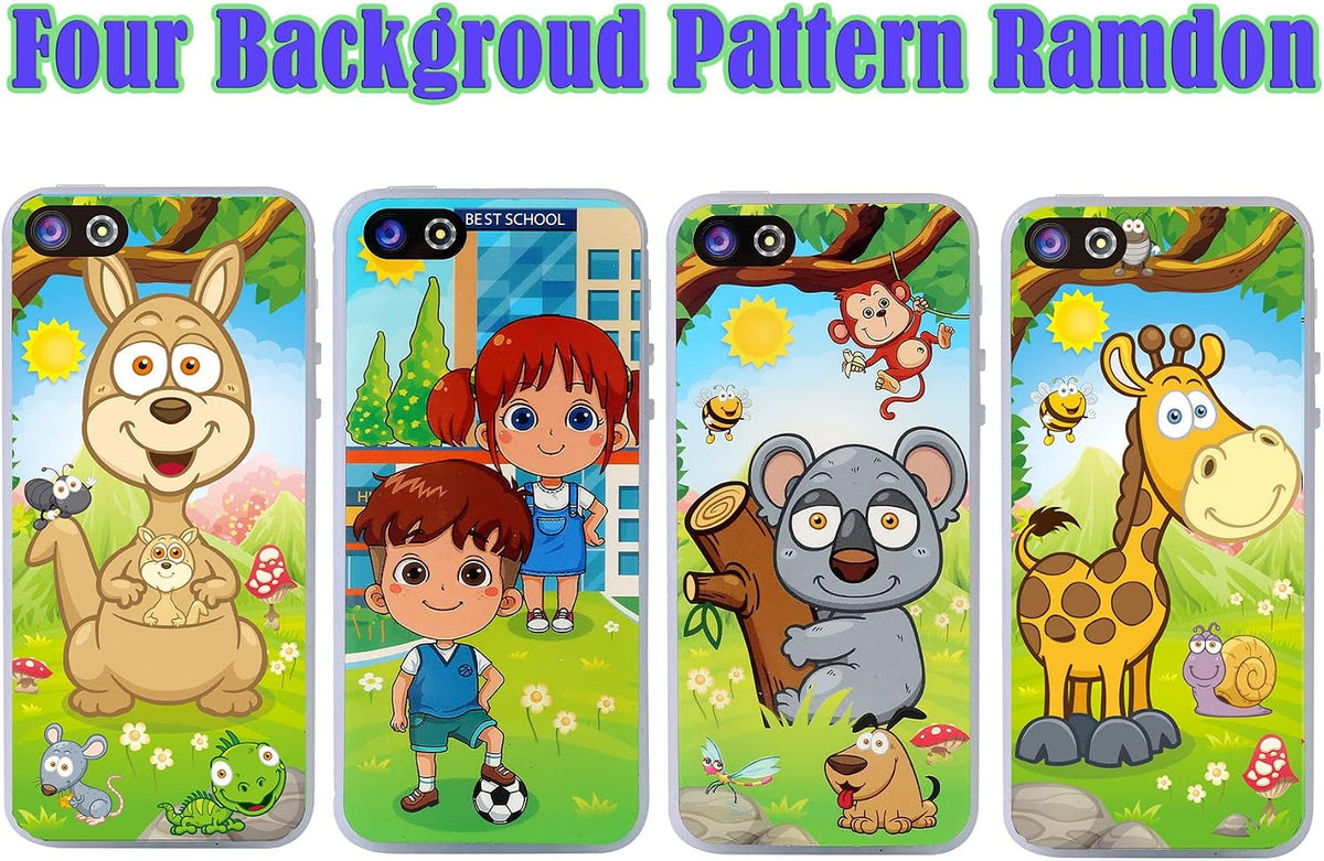 Sujosa Yphone black toy phone for toddlers with soft colored lights - view 8